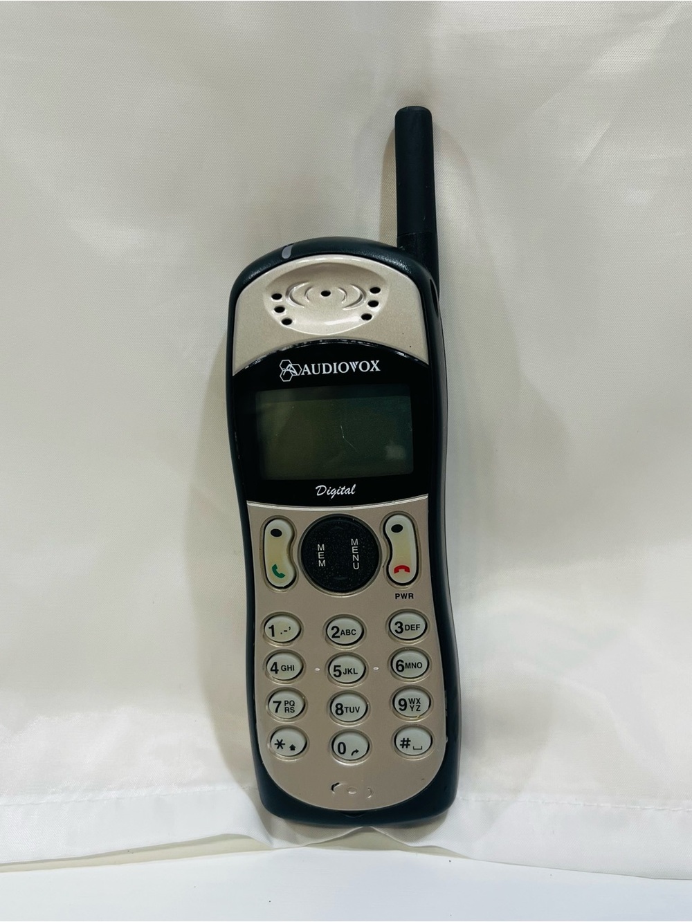Classic Digital Cell Phone in Black and Silver